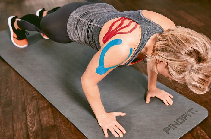 PINO Kinesiology Tape Sport Red (uncut) - physio supplies canada